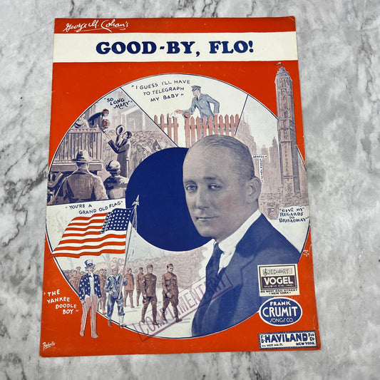 Good-Bye, Flo George M. Cohan 1931 Sheet Music TK2-SM3