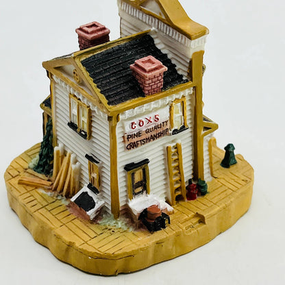 LIBERTY FALLS Cox’s Furniture & Undertaker Miniature Village 1993 #AH38 TD4-8