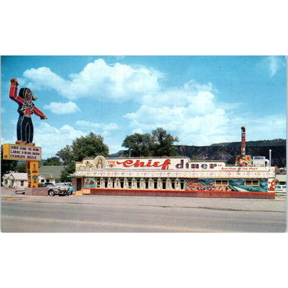 The Chief Diner Durango Colorado - Original Postcard TJ7-RP2