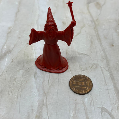 1981 Dragonriders of Styx dragon riders Red Wizard dungeons figure toy TE5-S2