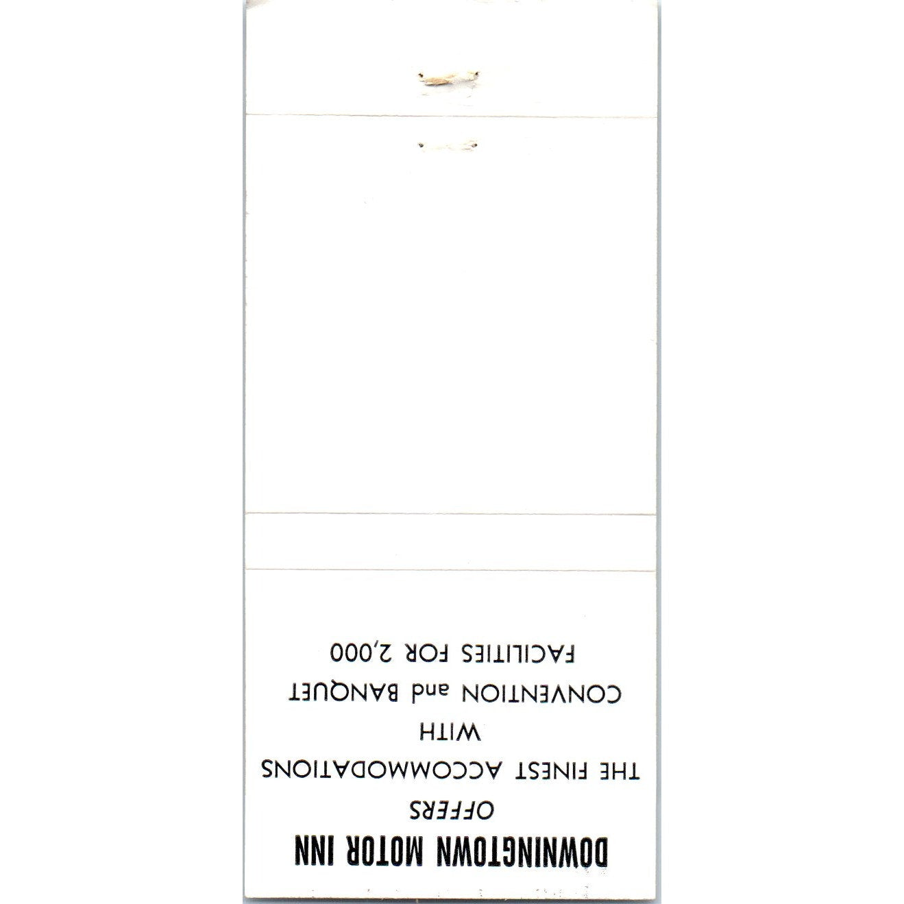 The 1896 House Williamstown MA Advertising Matchbook Cover MM9-7