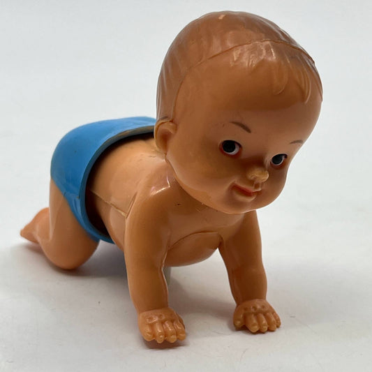 1950s Wind Up Crawling Baby Boy Toy Made in Hong Kong TH9