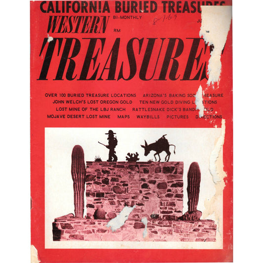 Western Treasures Magazine - Treasure Hunting Gold Metal Detecting July 1965 M5