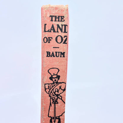 The Land of Oz - L. Frank Baum - 1932 Red Hardcover TF6