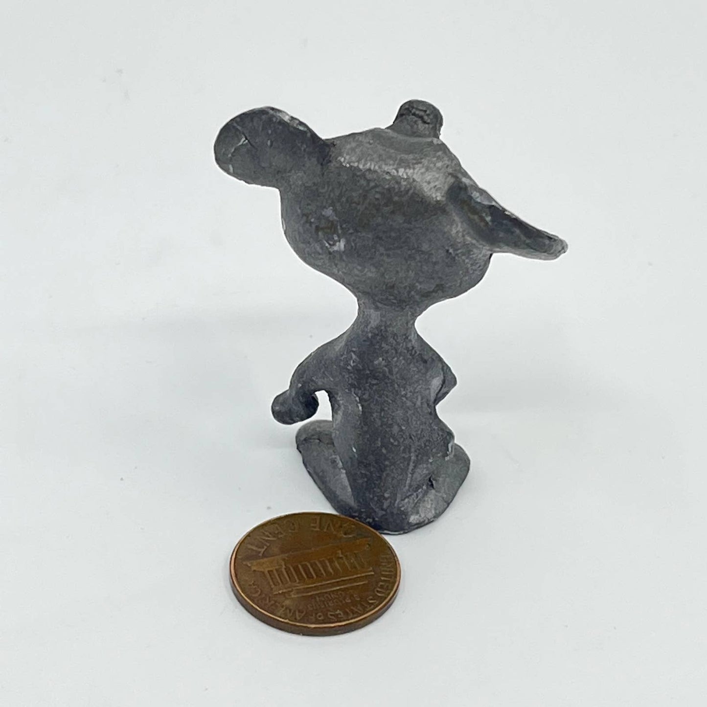 Vintage Metal Pewter Lead Mouse Figurine SC3