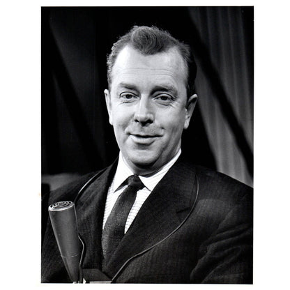 c1960 Press Photo Red Rowe Host of Face the Facts TJ7-2