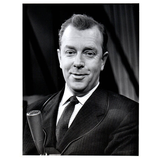 c1960 Press Photo Red Rowe Host of Face the Facts TJ7-2