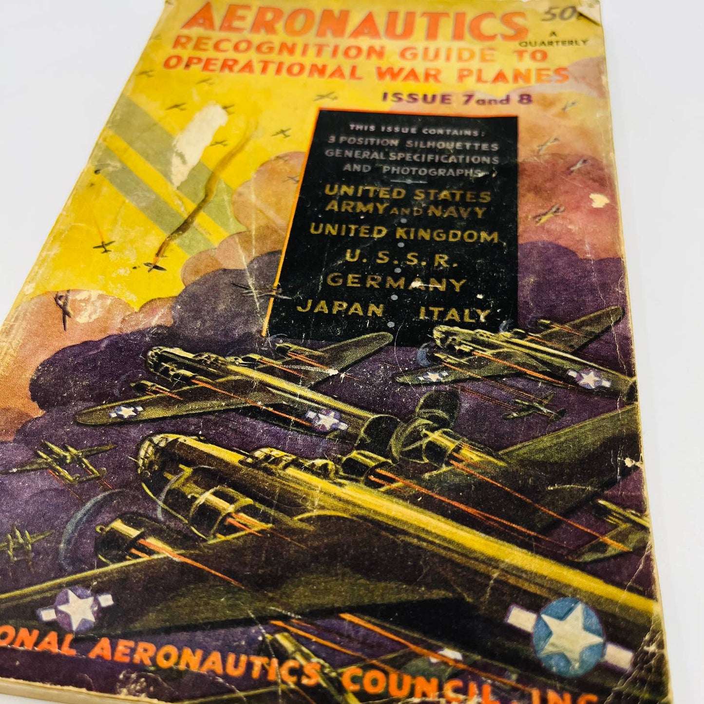 1943 Aeronautics A Quarterly Recognition Guide to Operational War Planes 7&8 BA1