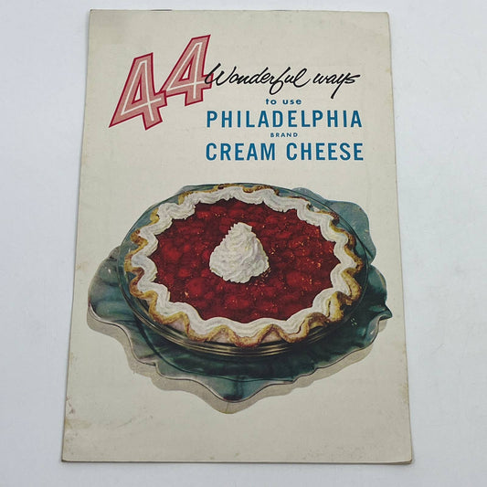 1944 Wonderful Ways to Use Philadelphia Cream Cheese Cookbook Recipes TG6