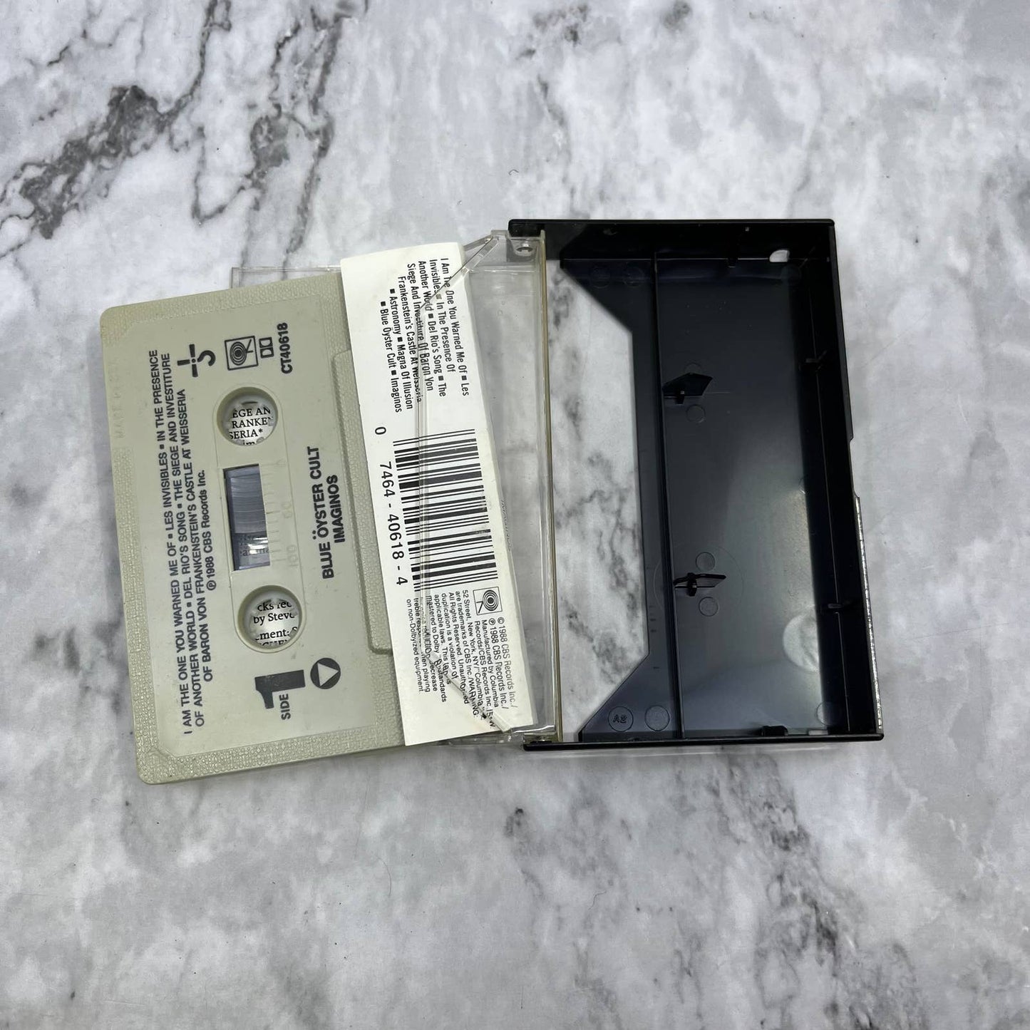 Blue Oyster Cult Imaginos 1988 Cassette Tape TH1-30