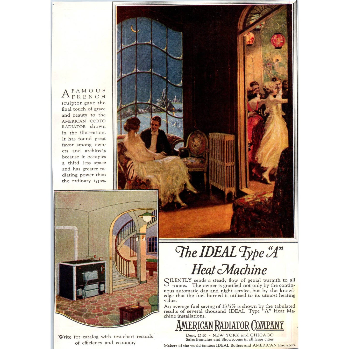 c1920 Harper's Magazine Ad - Pall Mall Famous Cigarettes Rounds TF6-1