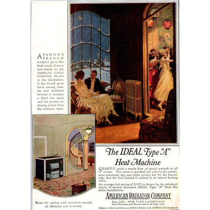 c1920 Harper's Magazine Ad - Pall Mall Famous Cigarettes Rounds TF6-1