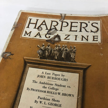 Harper's Monthly Magazine May 1921 John Burroughs WL George Many Ads