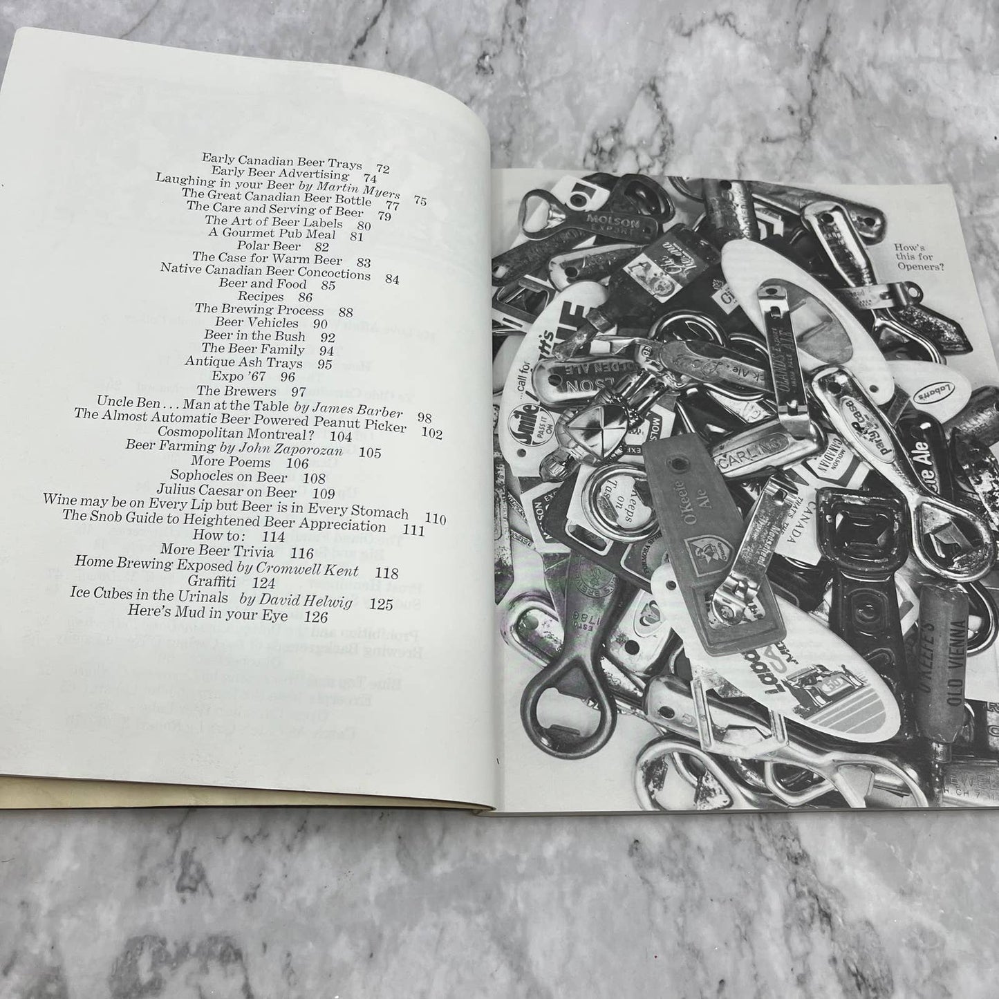 The Great Canadian Beer Book by Gerald Donaldson 1975 TK1