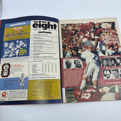 1981 Big Eight Football Special Magazine Roger Craig Nebraska Cornhuskers TH6