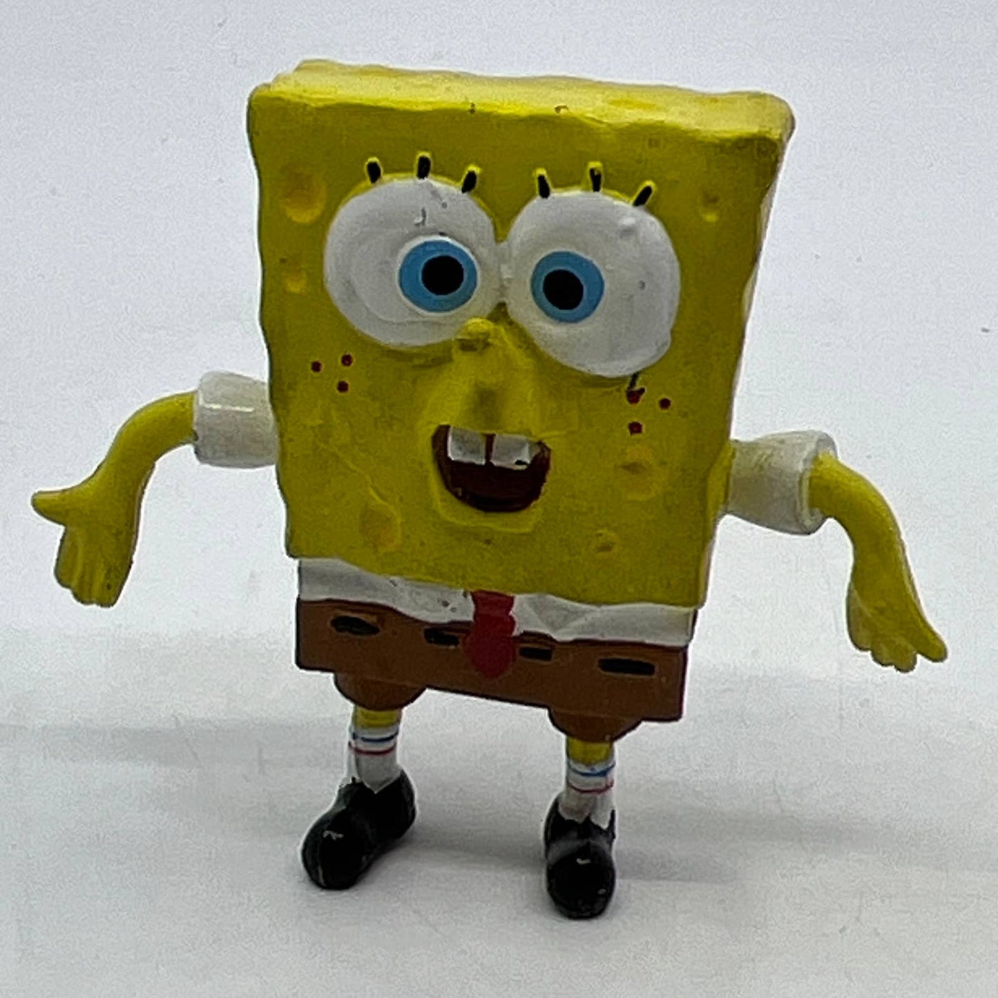 Vintage Nickelodeon Spongebob Bendable Figure Squarepants 2005 3" TI4