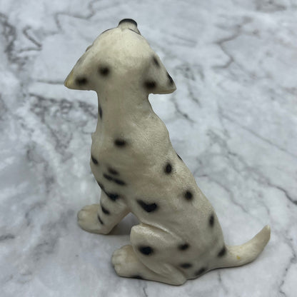 Vintage Hand Painted Cast Resin Dalmatian Dog Figurine 3.5” TK3