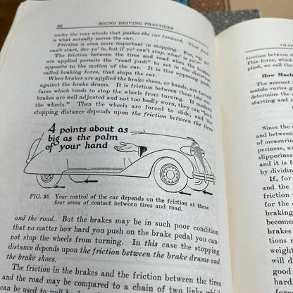 RARE Set of 4 Sportsmanlike Driving Series 1942 Drivers Instruction Manuals TH4