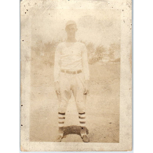 1920s Original Photograph Major League Baseball Player Tom Tobin 2.5x3.5 AD8-P11