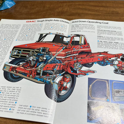 1970s GMC 97.5 Conventionals Series 5000 & 6000 Booklet Full Color Pics A2