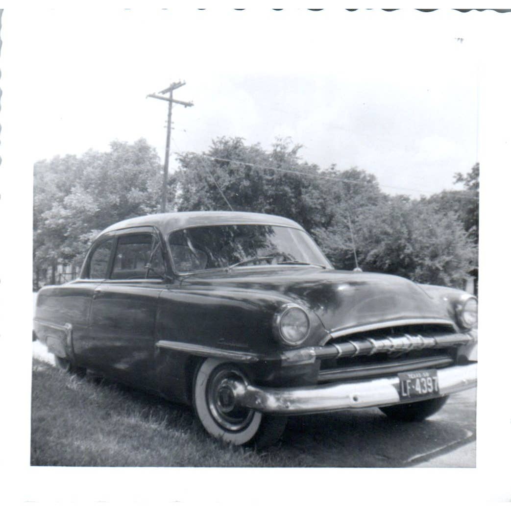 1950s Photograph Plymouth Cranbrook Automobile Car 3.5" SE5