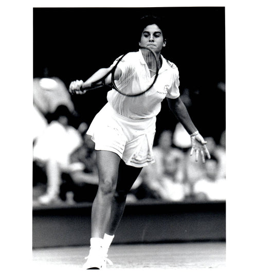 1989 Original Press Photo Women's Tennis Gabriela Sabatini ~8x10" AD2-3