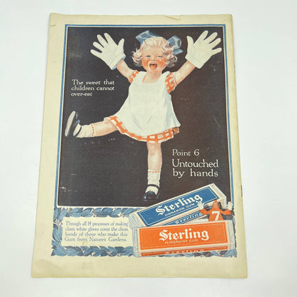 1916 The National Sunday Magazine Oct. 8 Norman Rockwell Cover Chicago FL3