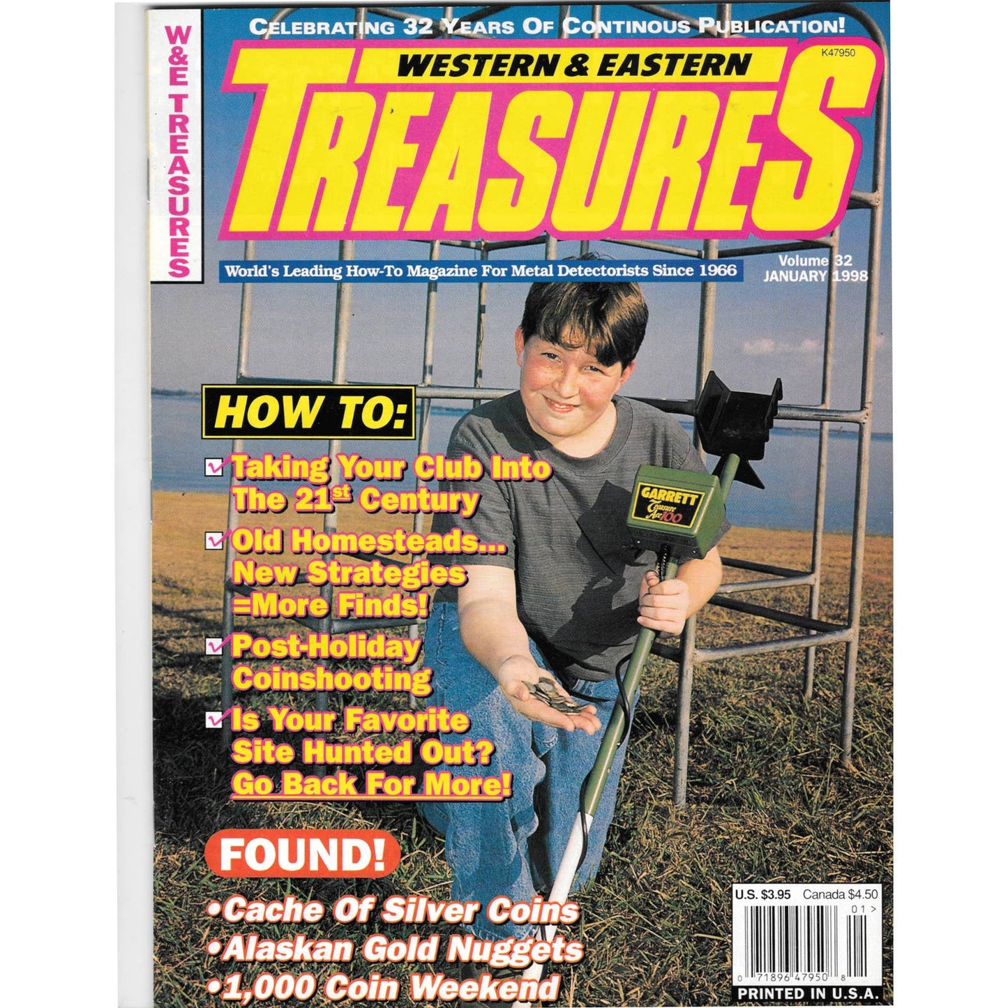 Western & Eastern Treasures Magazine - Treasure Hunting Jan 1998 M6