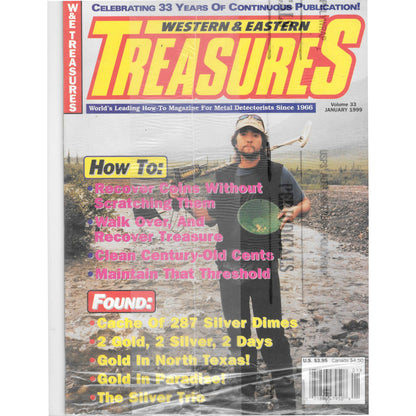 Western & Eastern Treasures Magazine - Treasure Hunting Jan 1999 M6