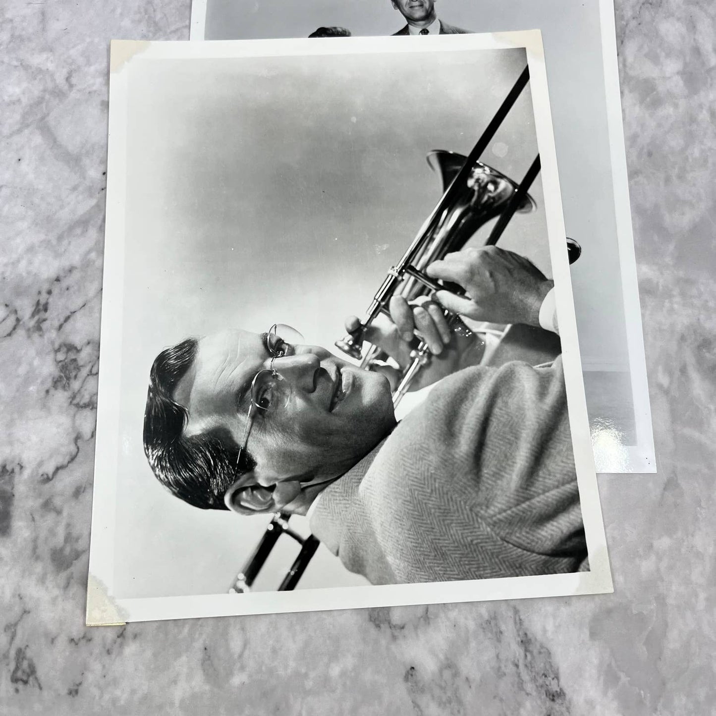1953 SIGNED James Stewart In The Glenn Miller Story Movie Still Lot of 3 FL5