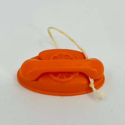VINTAGE 1960s Mattel Doll Barbie Tammy Orange Rotary Phone SC3