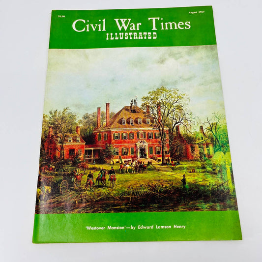 Vintage Civil War Times Illustrated August 1967 The Carondelet Ironclad Steamer