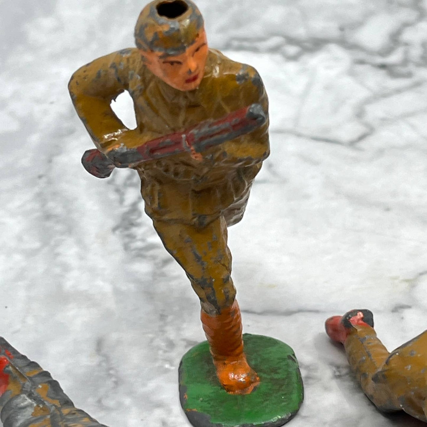 Manoil Barclay WWI Lead Toy Soldier Lot of 6 TJ1
