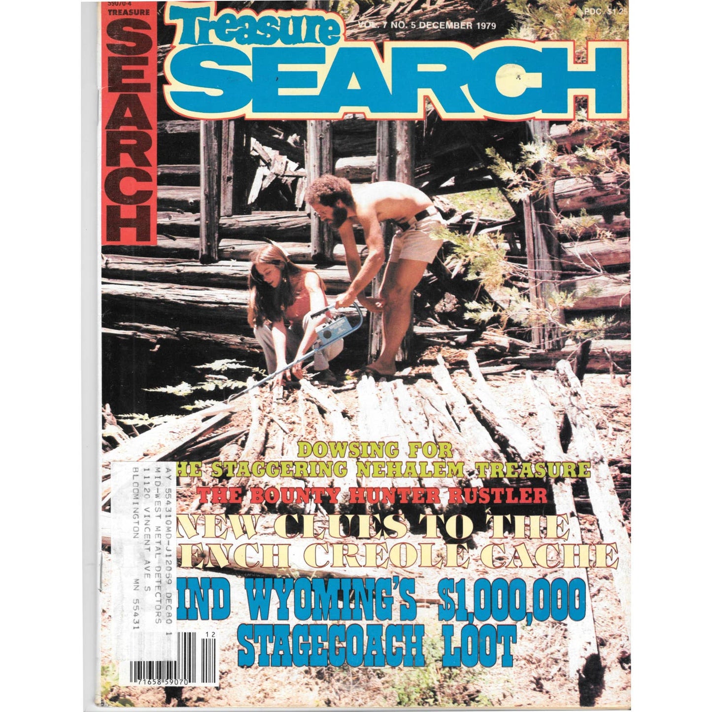 Treasure Search Magazine - Treasure Hunting Mining Metal Detecting Dec 1979 M4