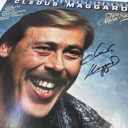 Cledus Maggard Two More Sides Record Autographed Signed Authenticated TH3