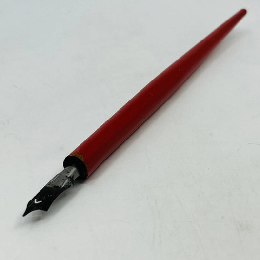 Fountain Dip Pen Red Wood Onward Manhattan Stub 30 Nib SB9