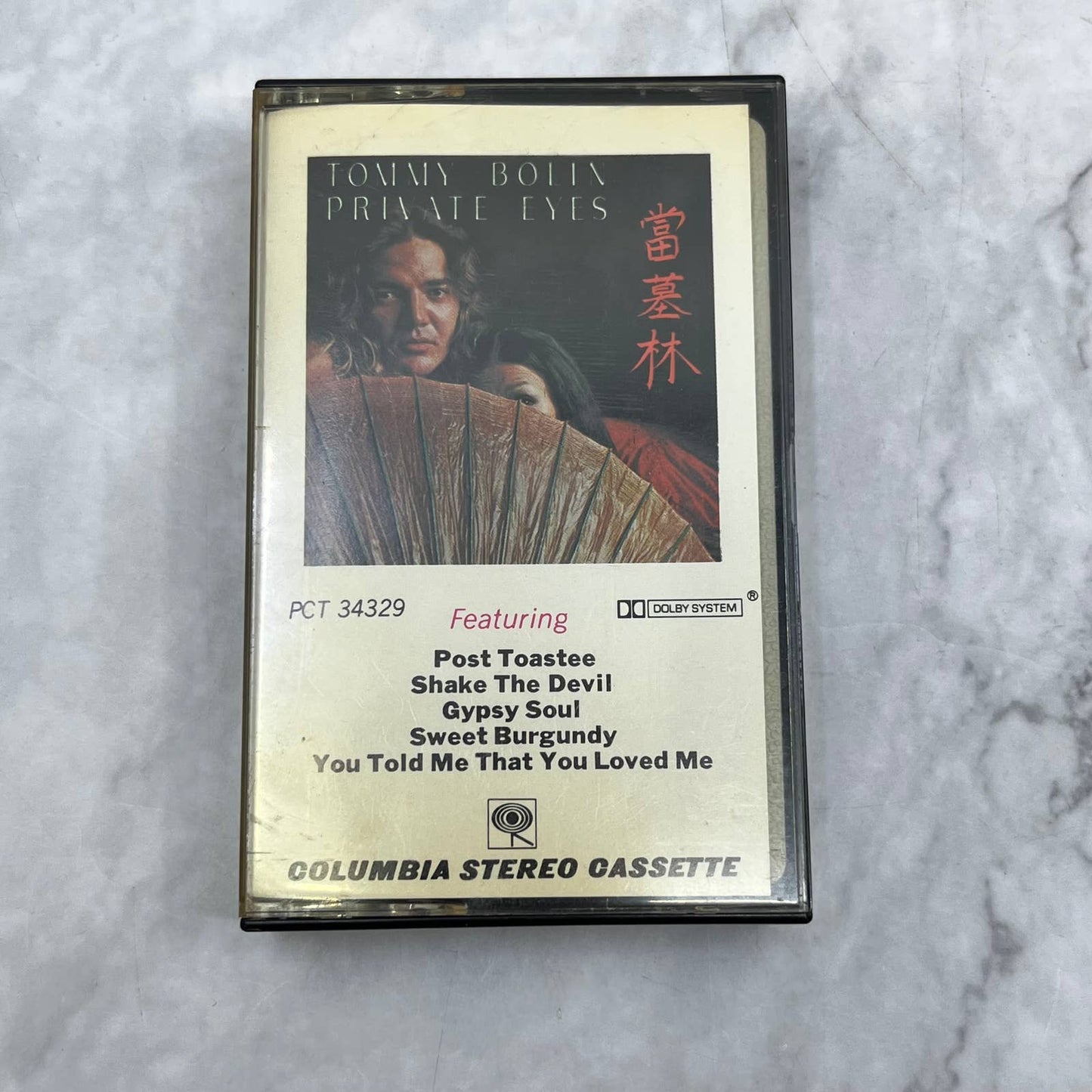 Tommy Bolin Private Eyes (Album, 1976) Audio Cassette Tape TF6-26