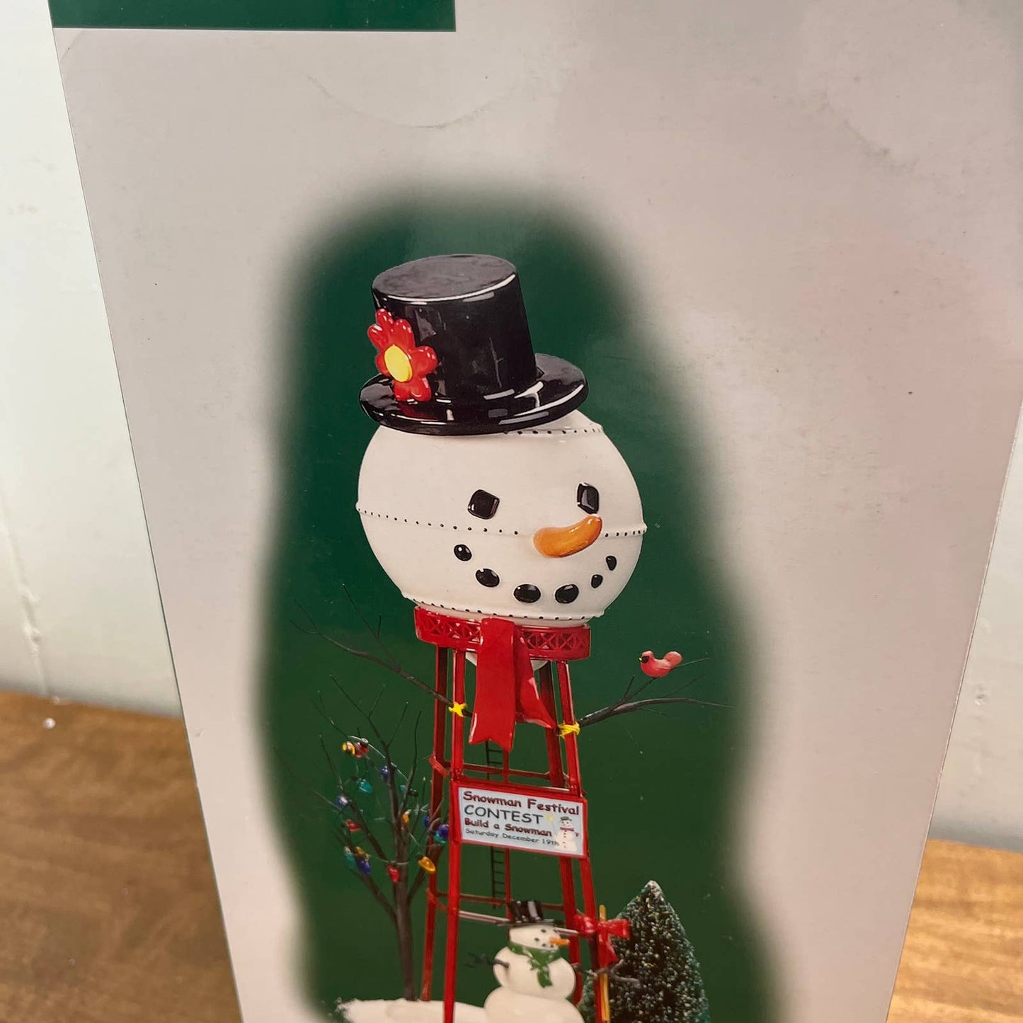 Department 56 Village "Snowman Watertower" #800013 Festival Contest IN BOX