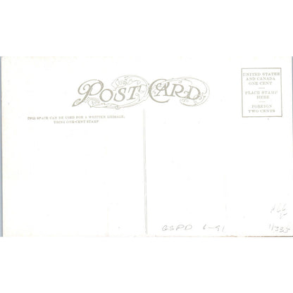 The Wasatch Range From Salt Lake Utah Original Postcard TK1-P19