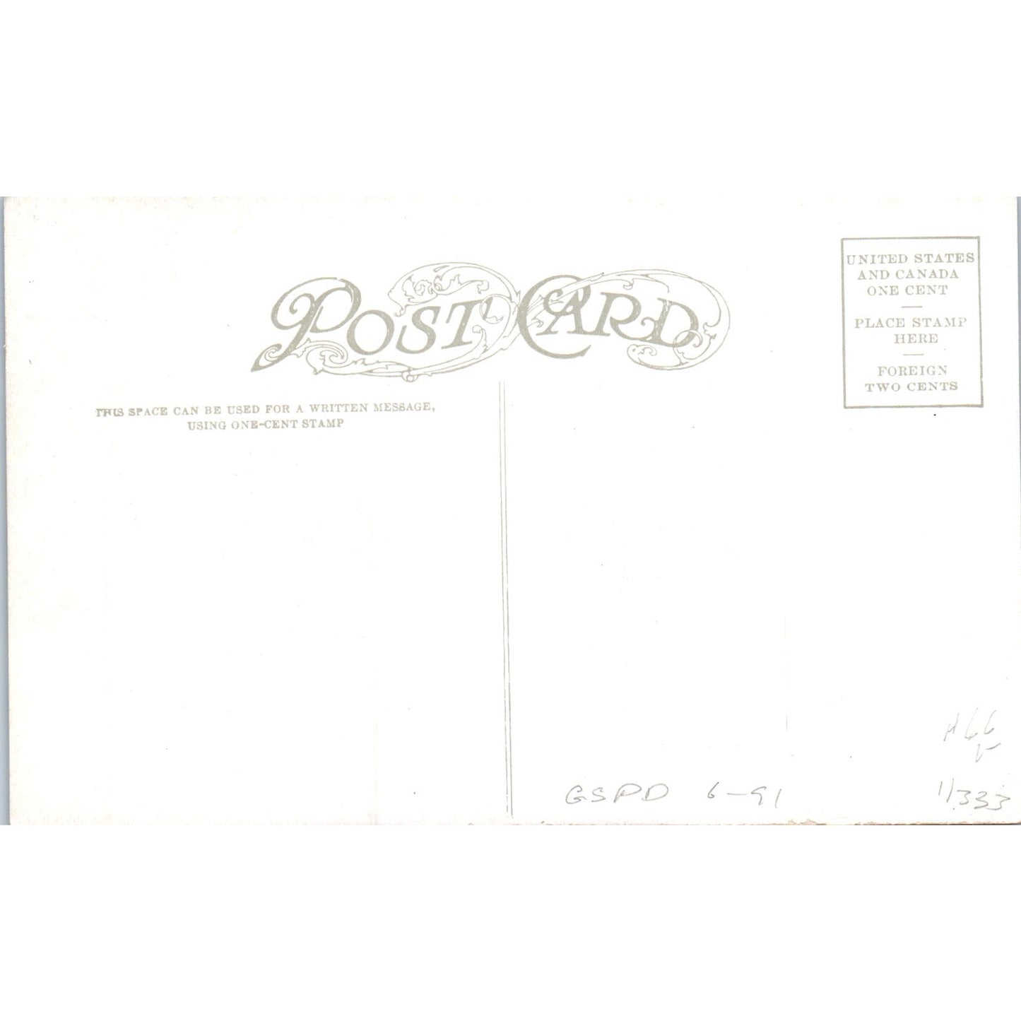 The Wasatch Range From Salt Lake Utah Original Postcard P2-4