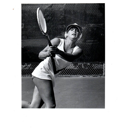 1978 Original Press Photo Women's Tennis Fran Watson Coral Park HS 8x10" AD2