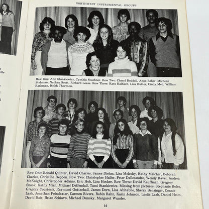 1979-1980 Northwest Junior High School Yearbook Reading PA L4-6-2