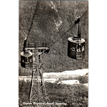 Cannon Mountain Aerial Tramway RPPC Original Postcard P2-4