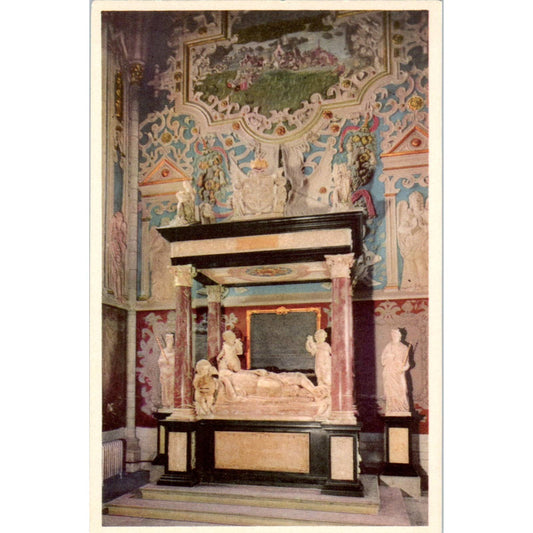 Uppsala Domkyrka Konung Johan III:s Minnesvärd Sweden Original Postcard TK1-21