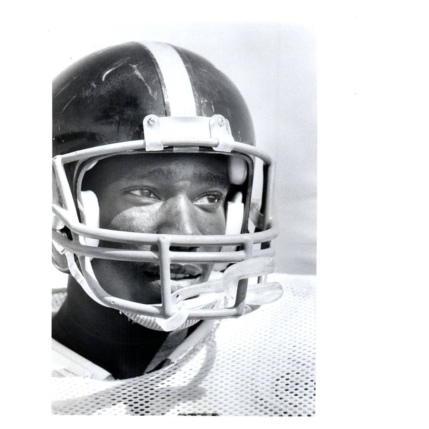 1983 Press Photo Football Lakewood High School Player Rodney Dillard 8x10" AD3