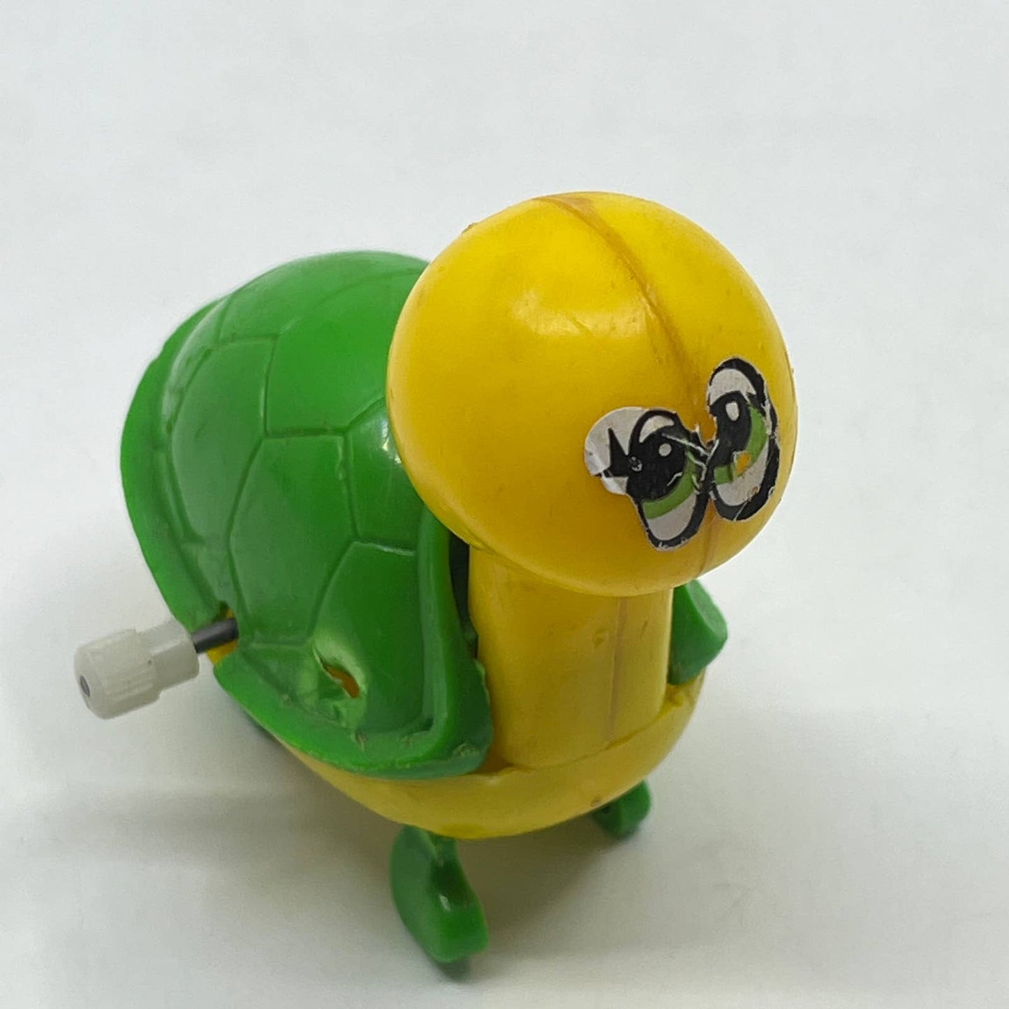 Vintage Bandai Wind Up Green Turtle Toy SE2