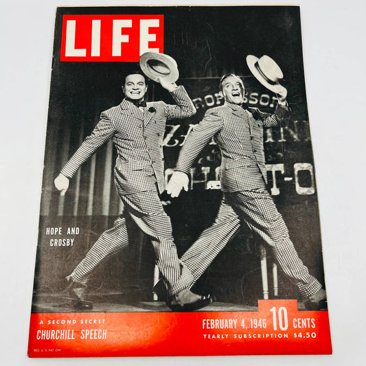 Life Magazine February 4 1946 Hope & Crosby - Emperor Hirohito NICE