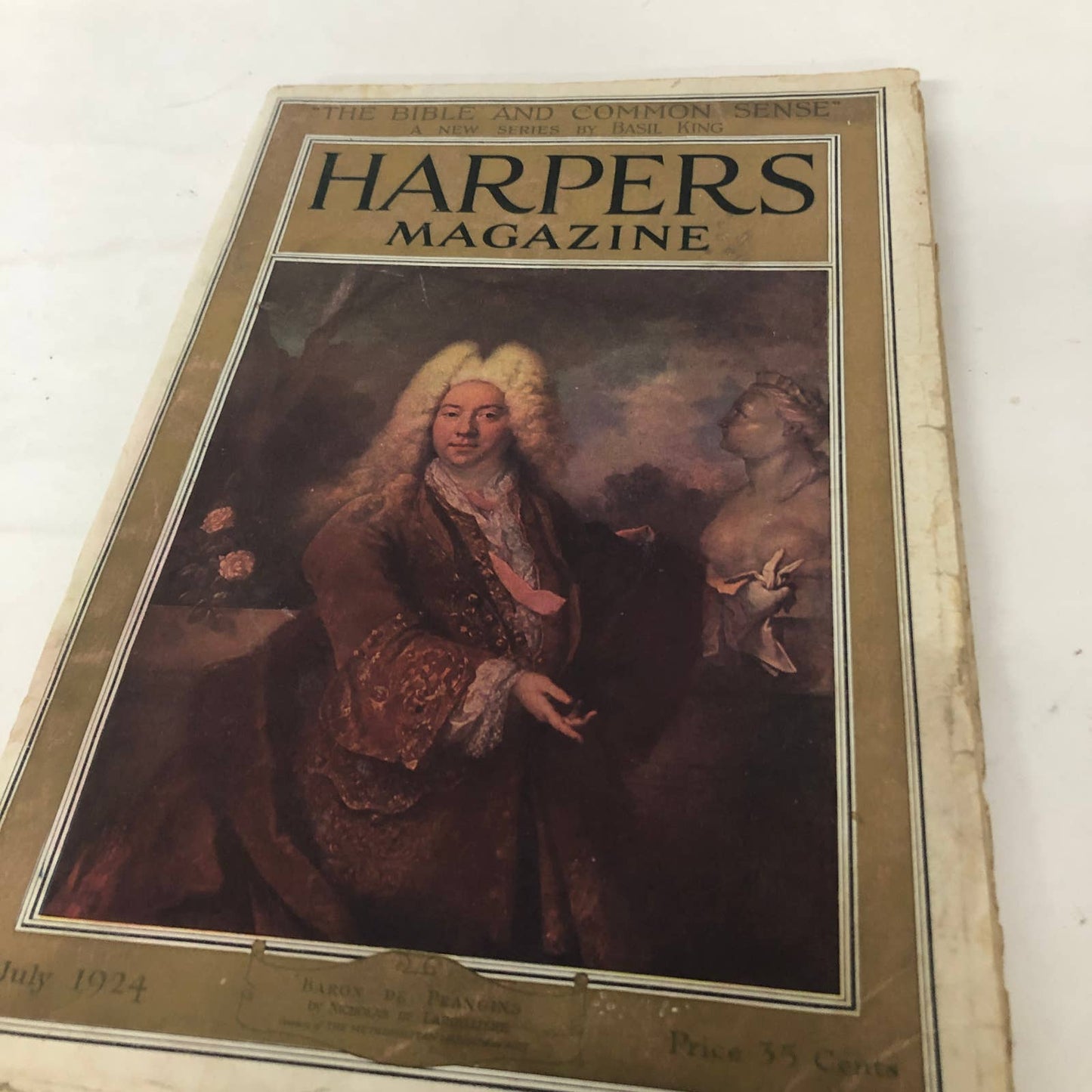 Harpers Monthly Magazine July 1924 The Bible and Common Sense Basil King