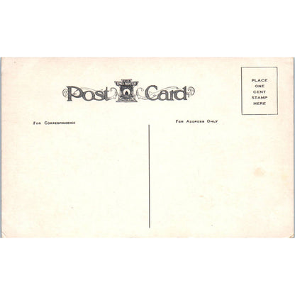 Antique Postcard The Lookout, Lake Scranton, Scranton PA TD9-P1