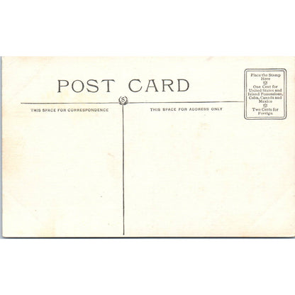 Antique Postcard Independence Banquet Hall Interior Philadelphia PA TI1-1